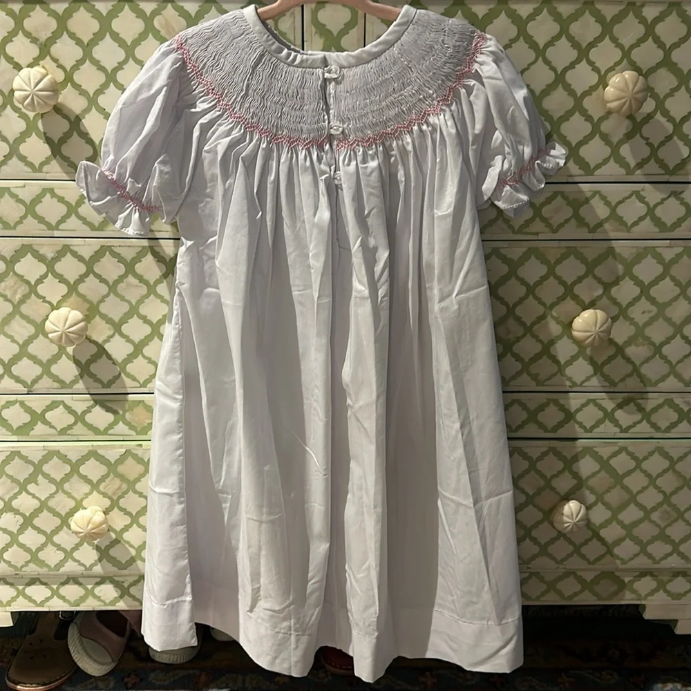 Big Sister Smocked Dress